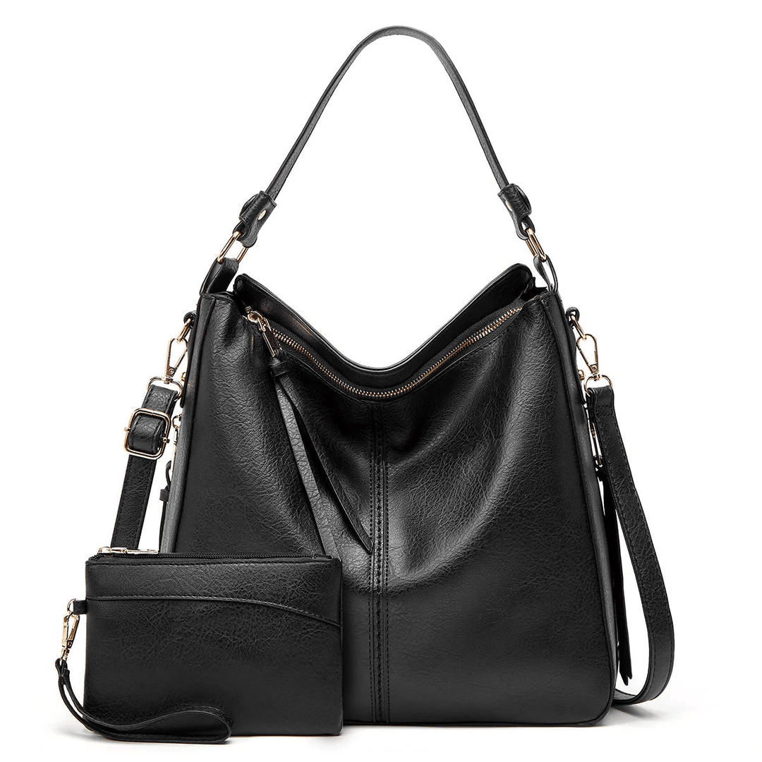 Étoile de Ville – Klassieke Vintage Leren Handtas