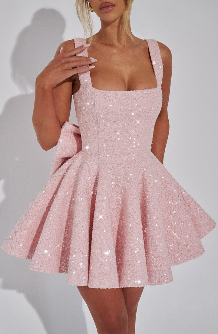 ROMY | DAZZLING BOW DRESS