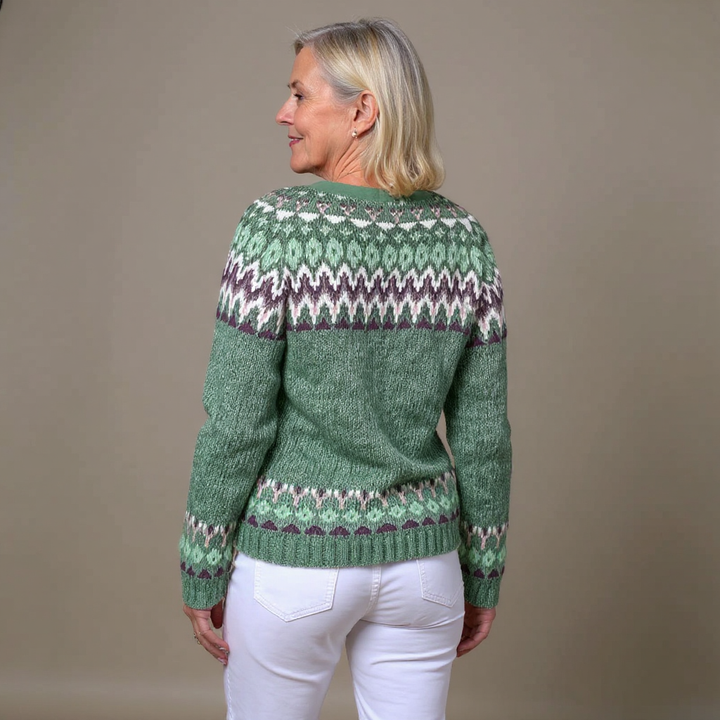 DELIA | VINTAGE ICELANDIC CARDIGAN