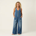Liva | Button Strap Jumpsuit