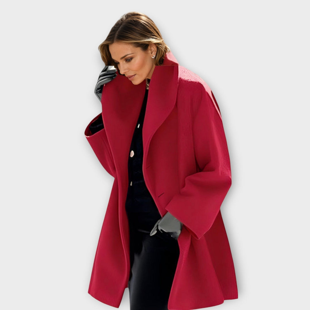 Emma - Premium Windproof Wool Coat