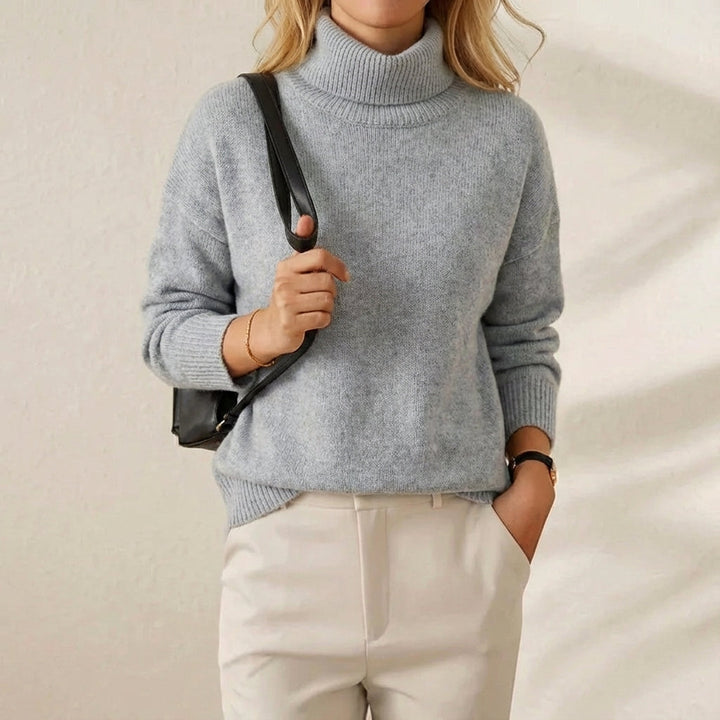 Martha – Oversized Turtleneck Jumper