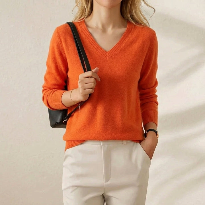 Nellie – V-Neck Pullover Jumper