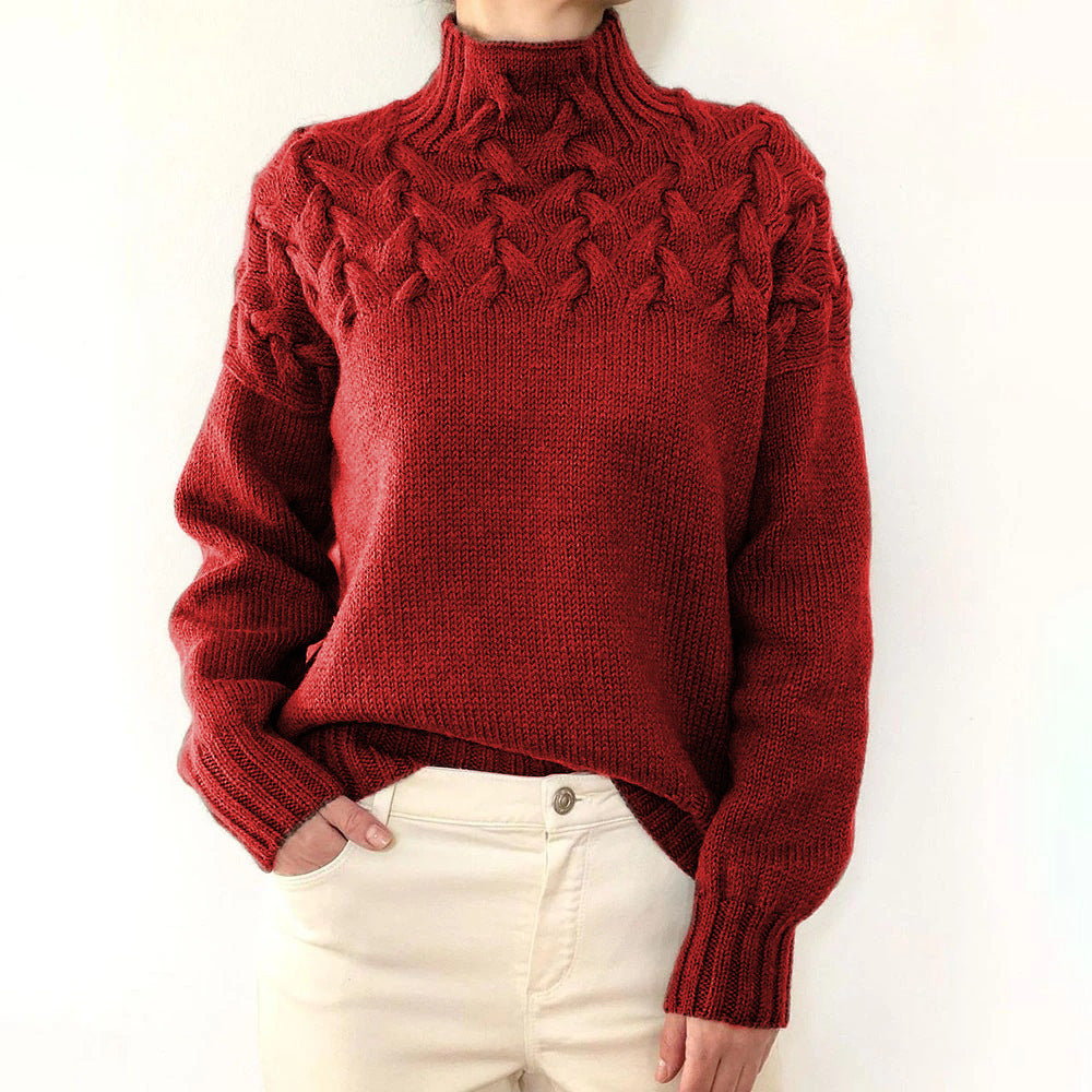 CHARLENE | COMFY TURTLENECK SWEATER