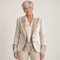 The Katharine Blazer - clean studio front view