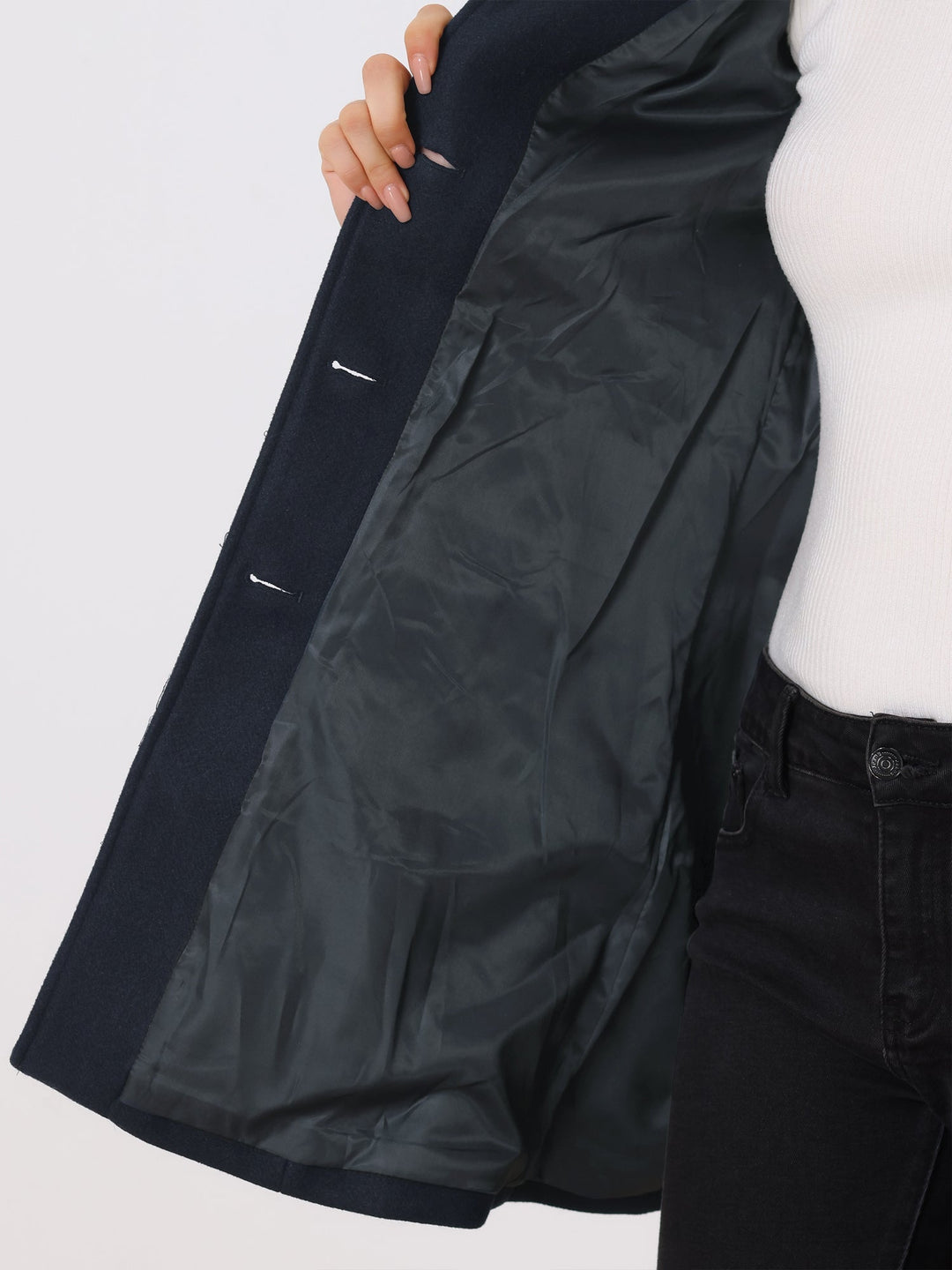 Josephine - Single Breasted Winter Trench Coat